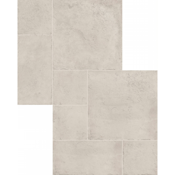 Keros Modula Portobello Taupe Anti-Slip πλακάκι δαπέδου 100x100 λευκής μάζας με Matt Relieve και αντιολισθητική επιφάνεια